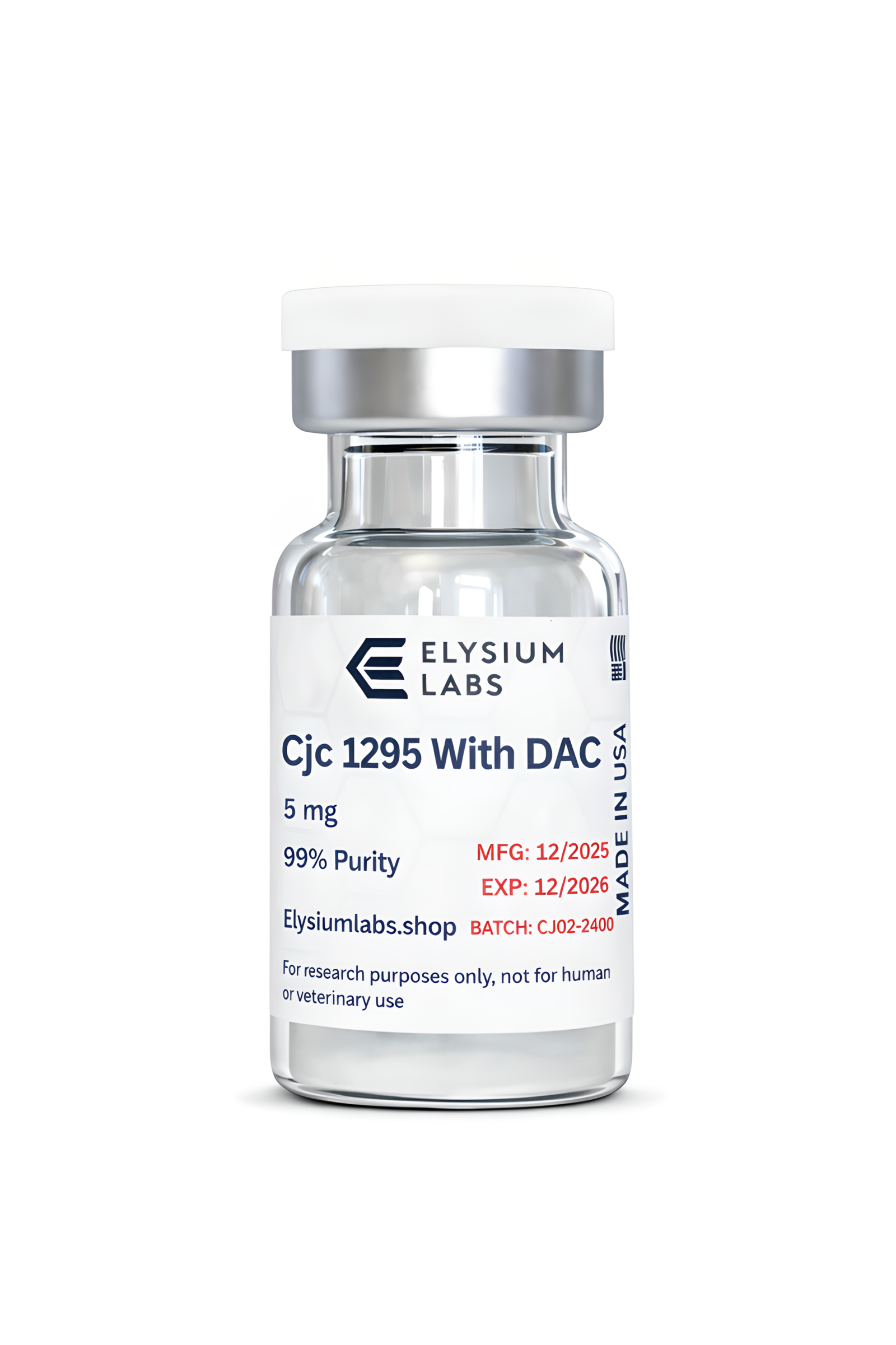 CJC-1295 with DAC | Extended GH Research Peptide