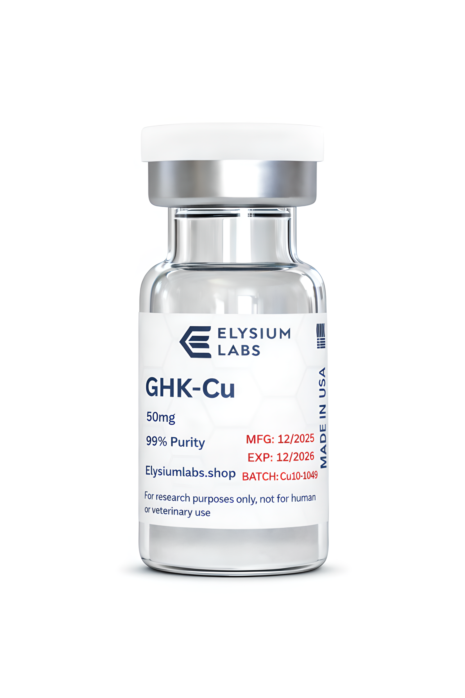 GHK-Cu Research Peptide | Research Compound